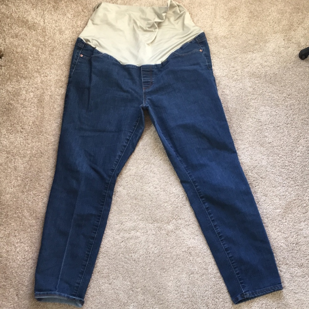 Loft maternity full panel jeans